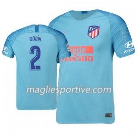 Completo Calcio Atlético Madrid Diego Godin 2 Divisa Trasferta 2018/2019